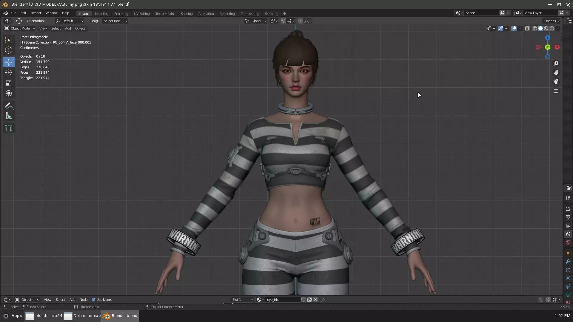 The First Descendant Skin 18 3D model_5
