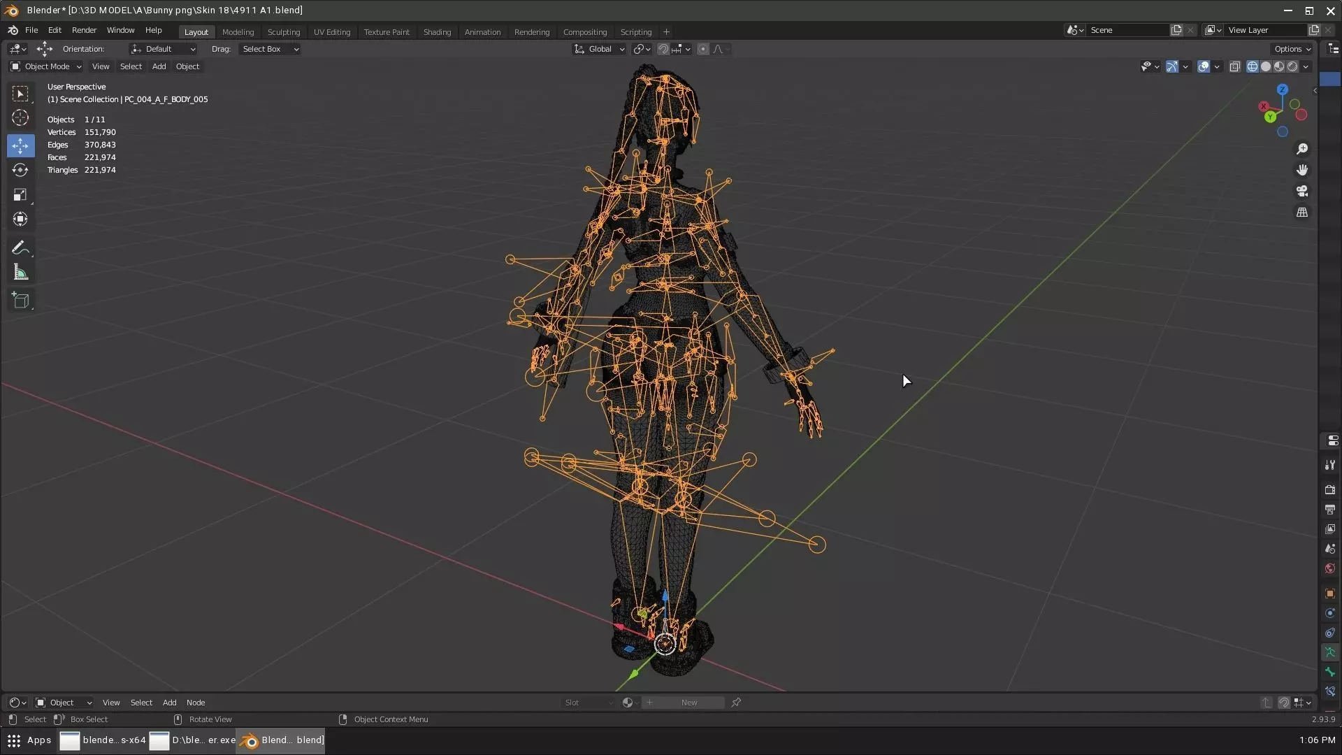 The First Descendant Skin 18 3D model_17