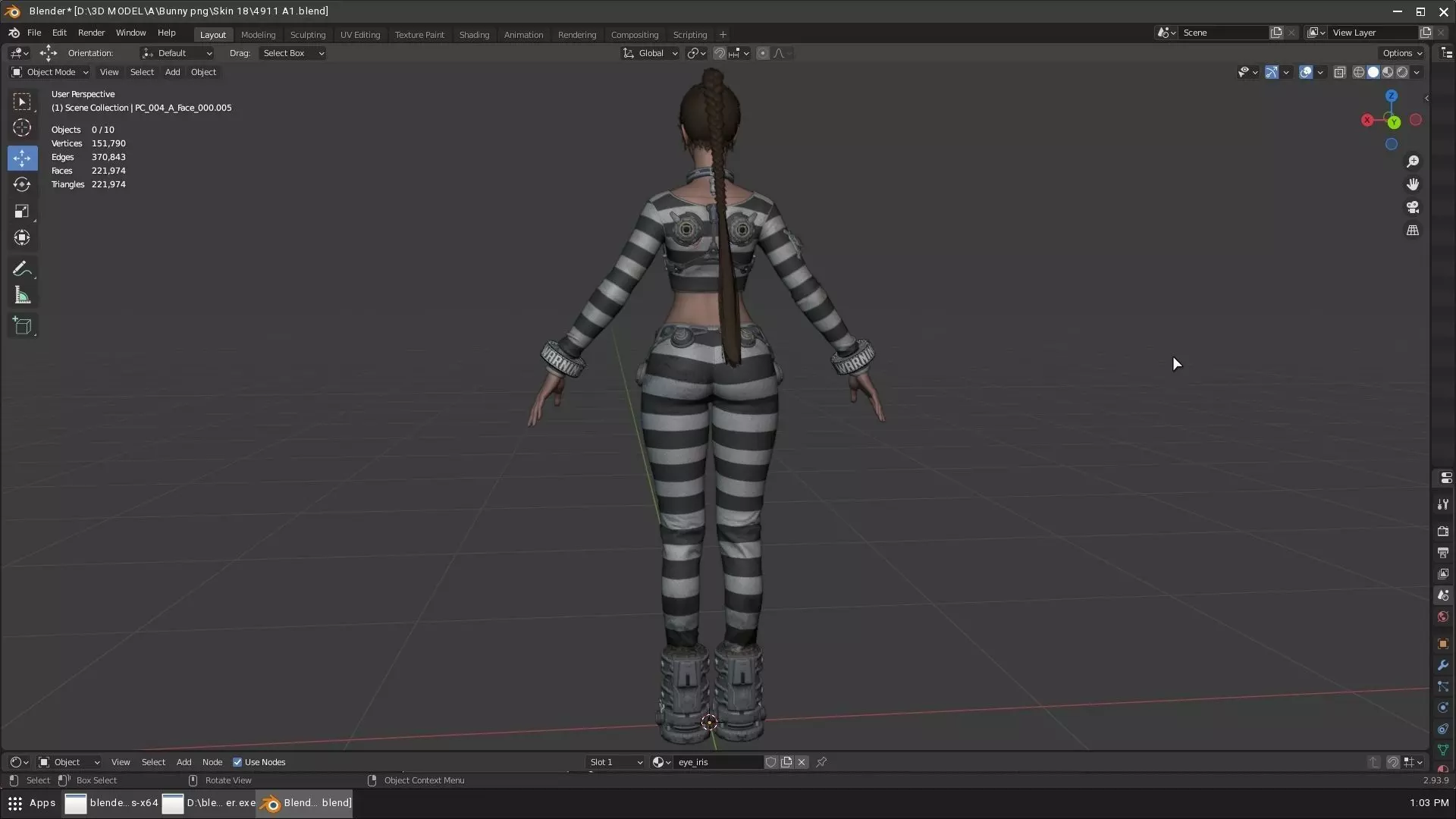 The First Descendant Skin 18 3D model_9