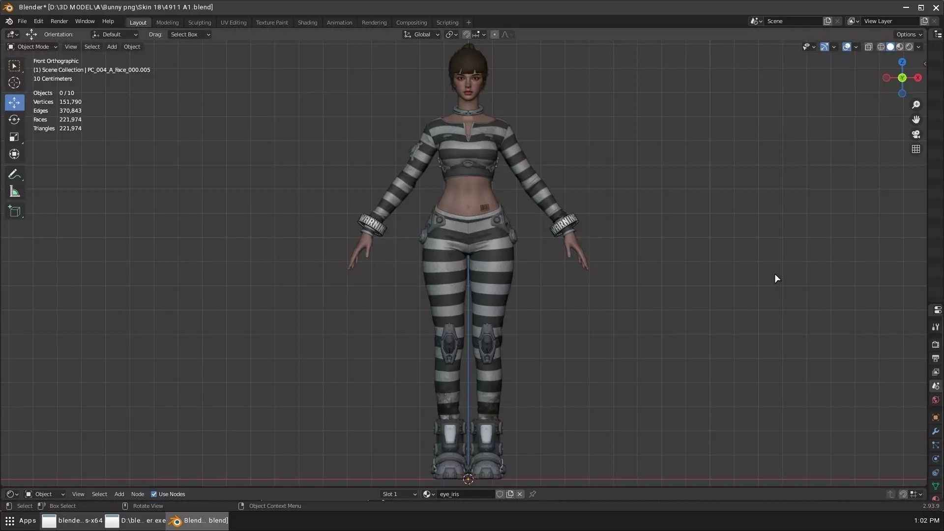 The First Descendant Skin 18 3D model_6