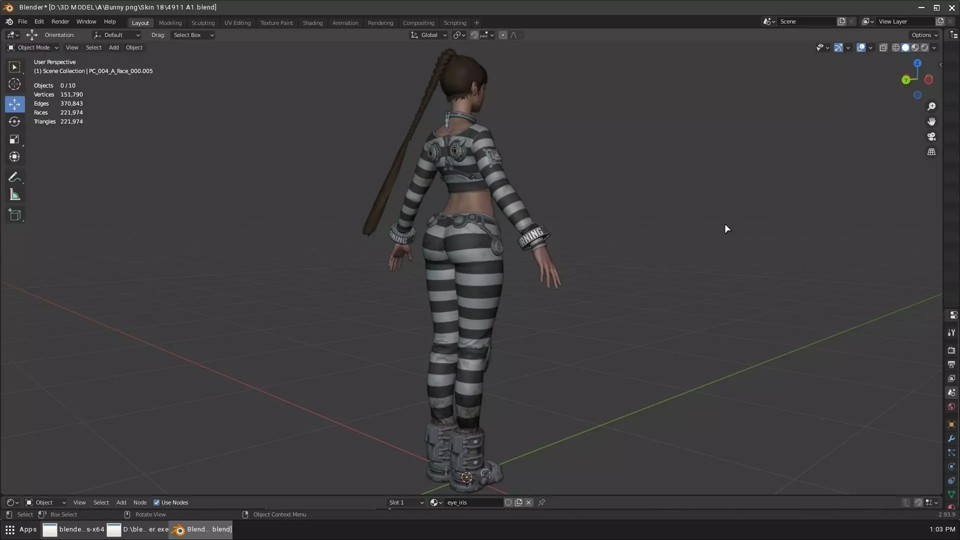 The First Descendant Skin 18 3D model_10