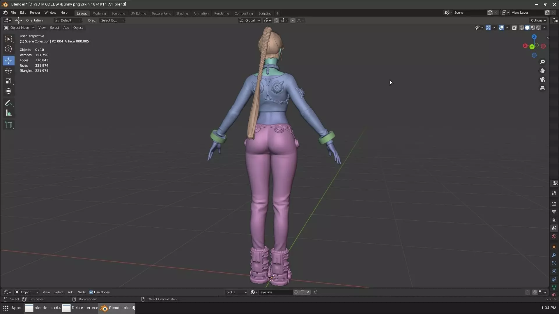 The First Descendant Skin 18 3D model_13