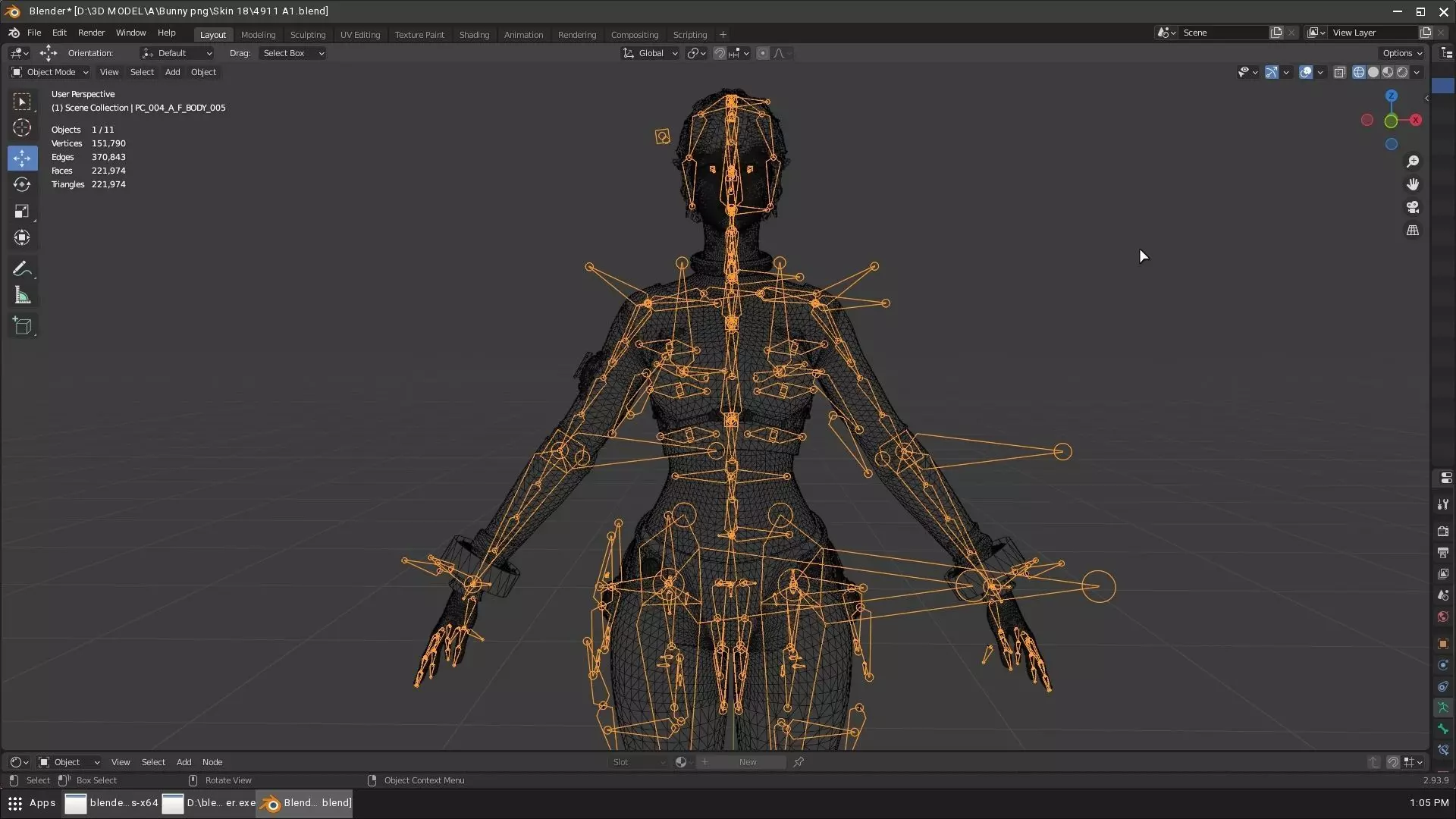The First Descendant Skin 18 3D model_14
