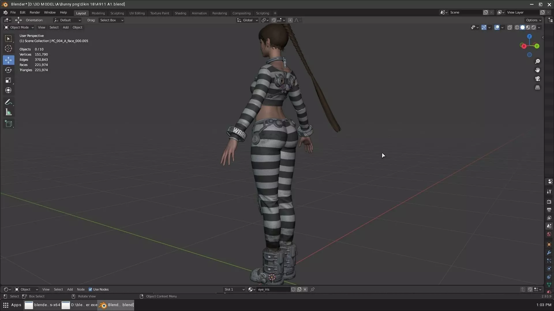 The First Descendant Skin 18 3D model_8