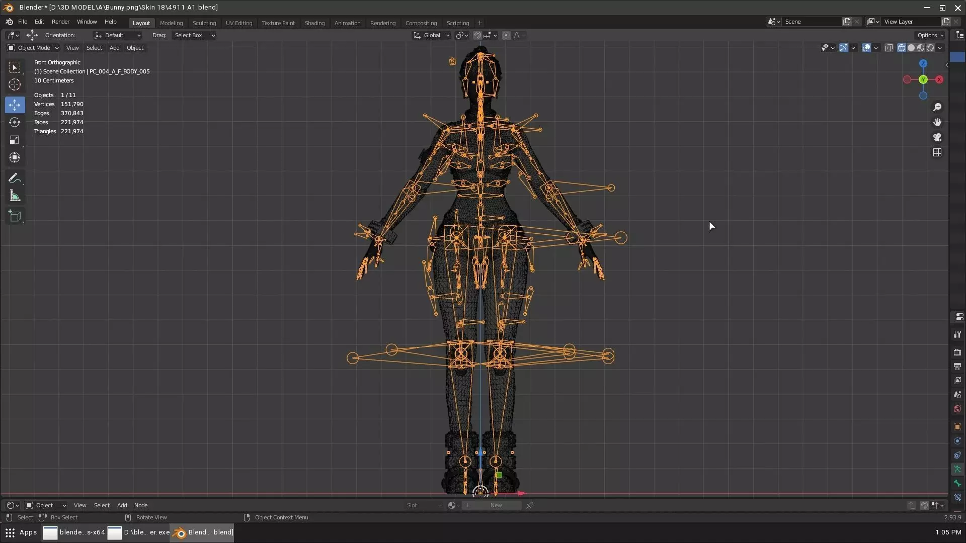 The First Descendant Skin 18 3D model_16