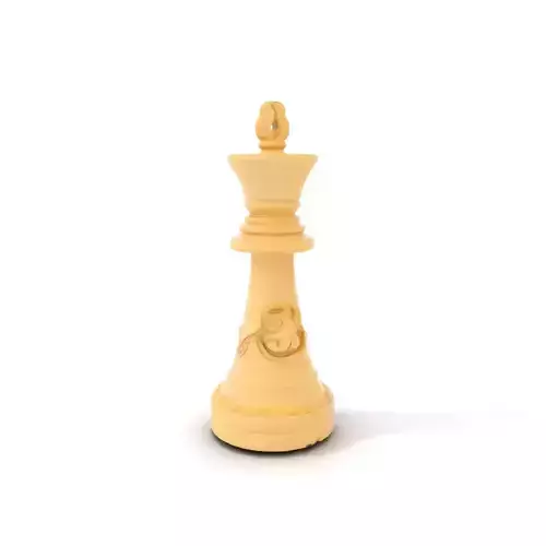 Ivory Chess King model pack