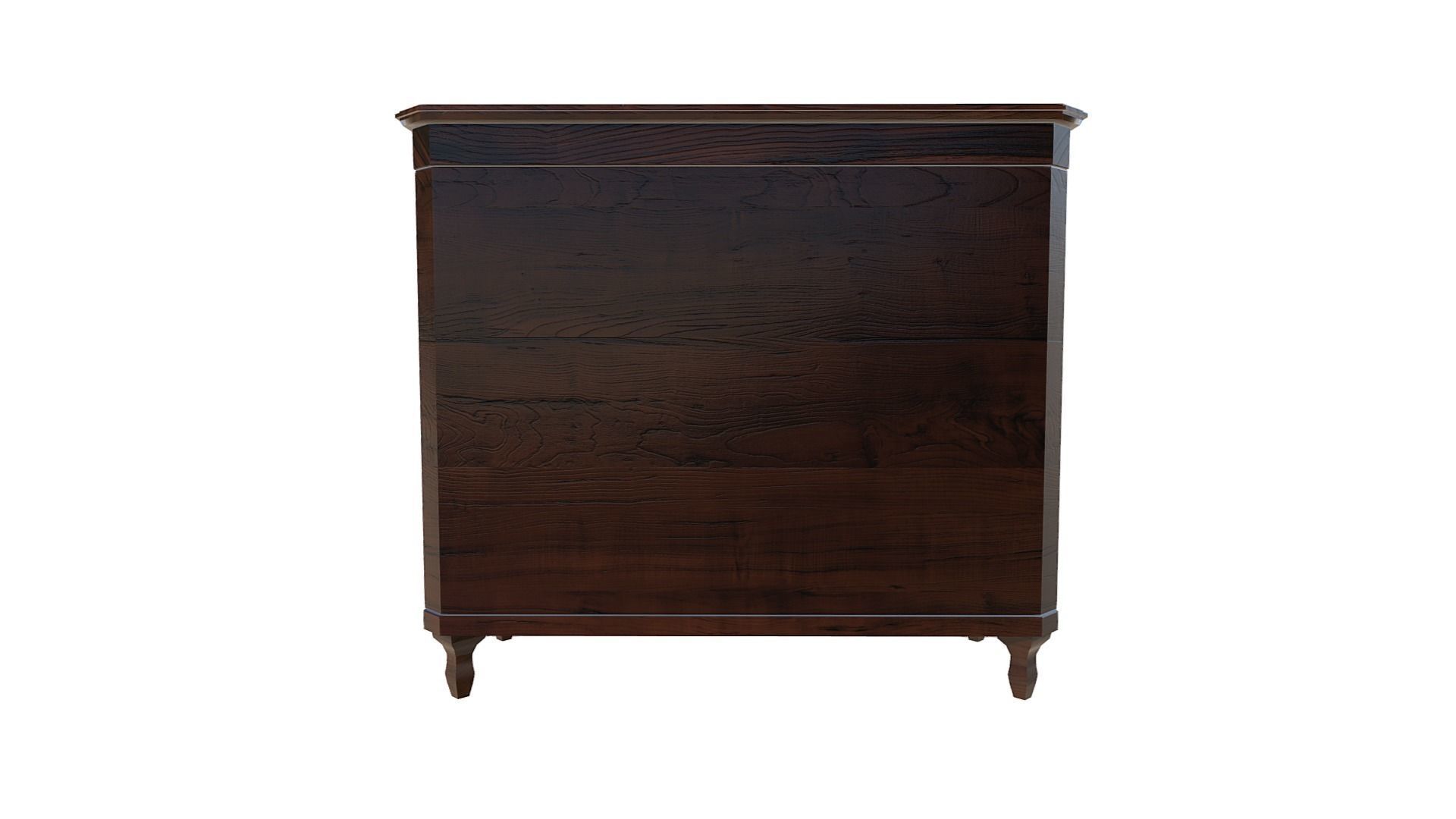 Floor Cupboard Low-poly 3D model_5