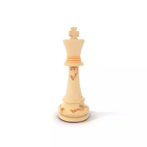 Ivory Chess King model pack