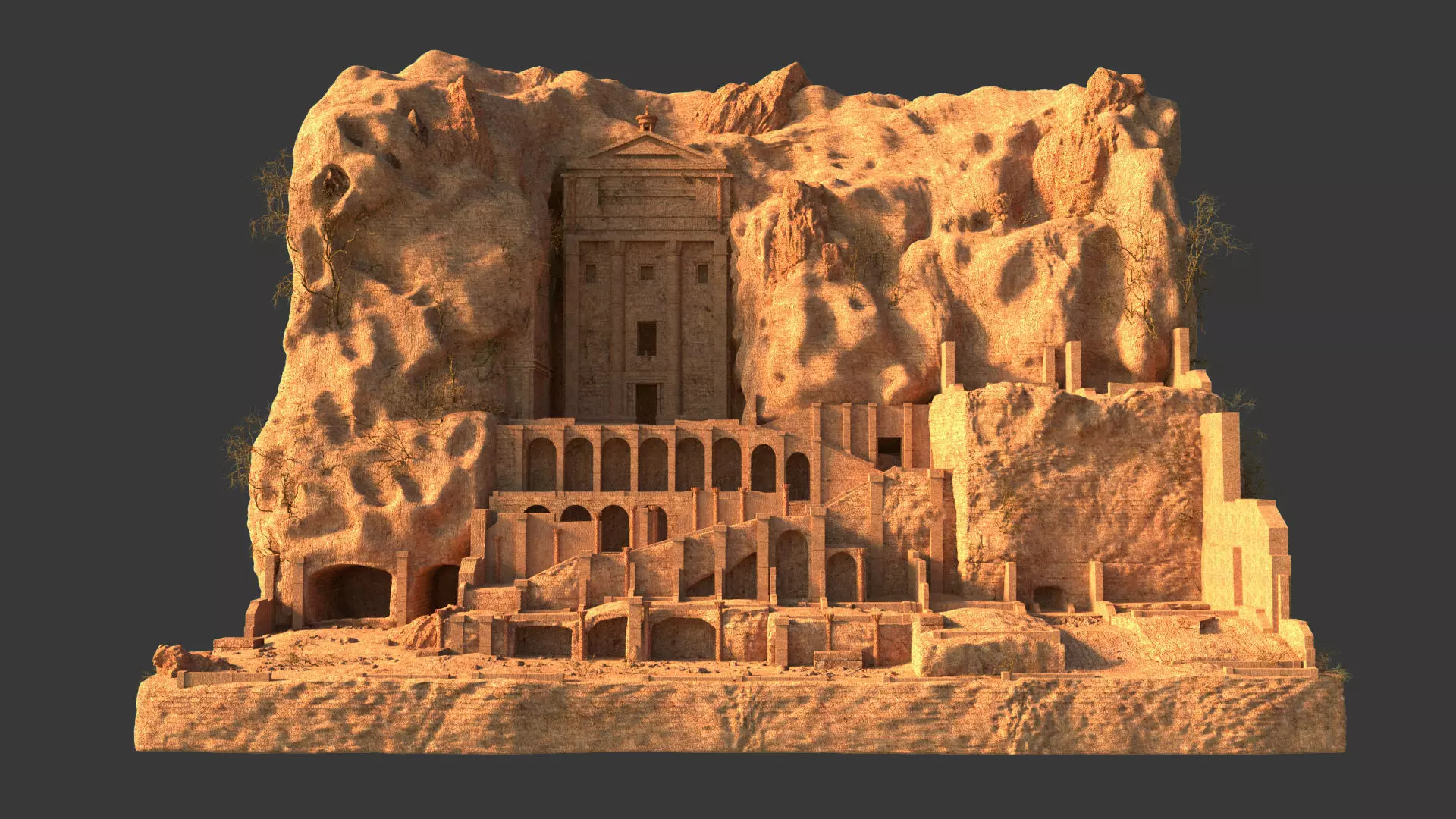 The Urn Temple 3D model_1