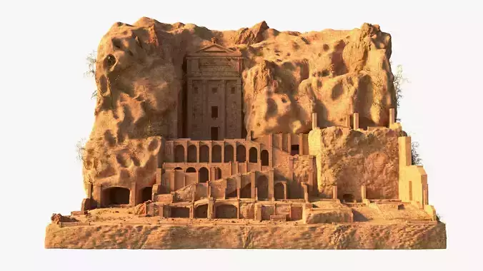 The Urn Temple 3D model