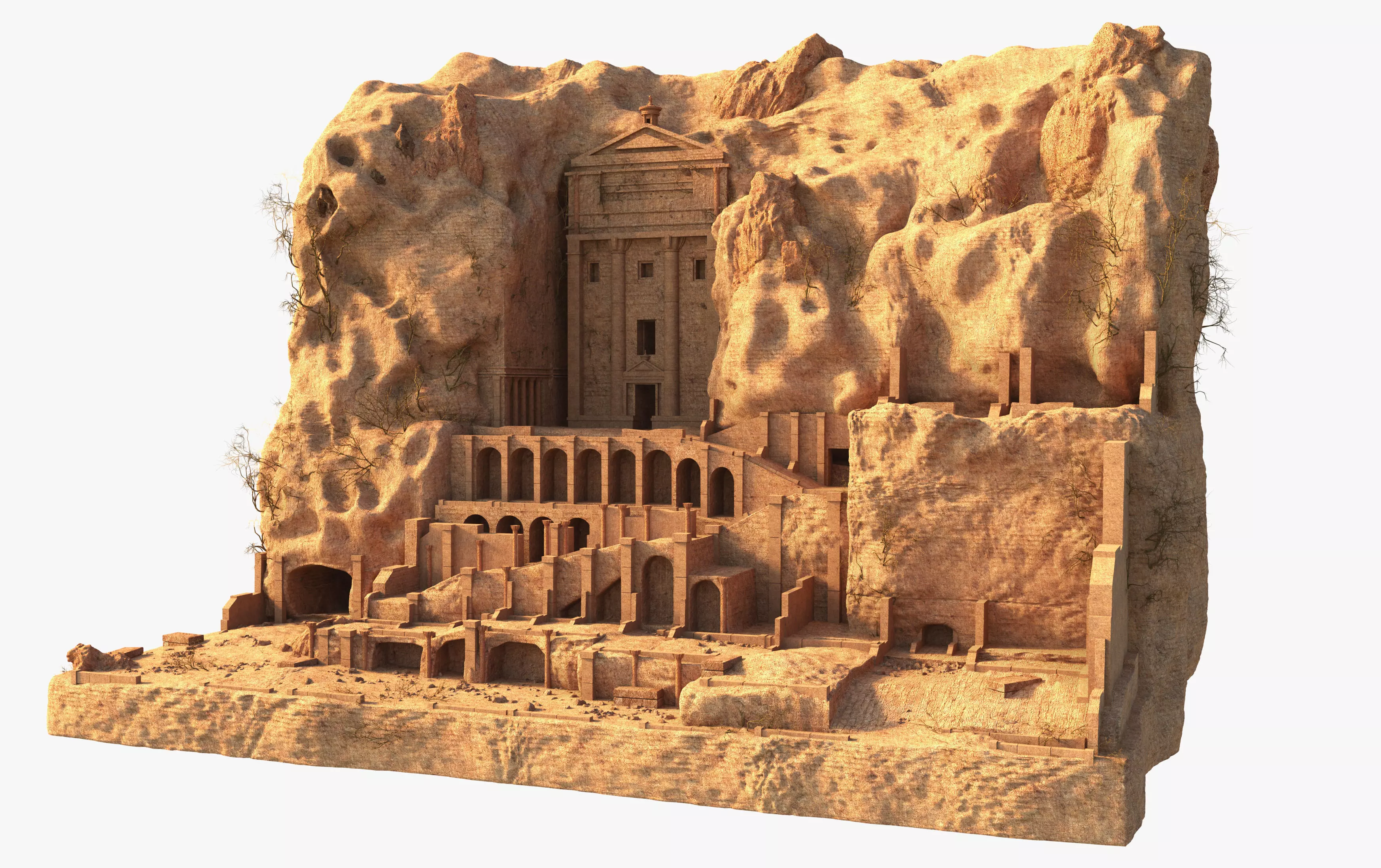 The Urn Temple 3D model_2