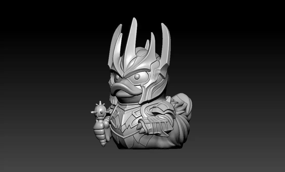 Rubber Duck - Sauron - Lord of the Rings - Halloween 3D print model_3