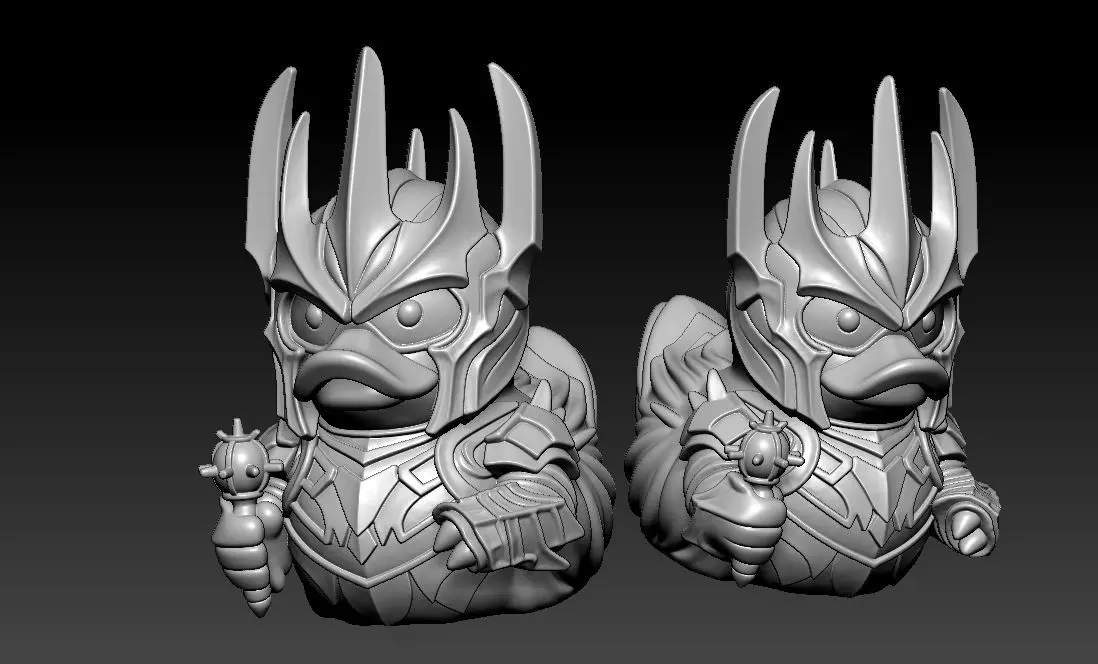 Rubber Duck - Sauron - Lord of the Rings - Halloween 3D print model_2