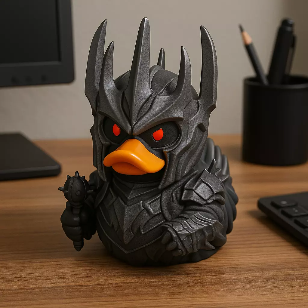Rubber Duck - Sauron - Lord of the Rings - Halloween 3D print model_0