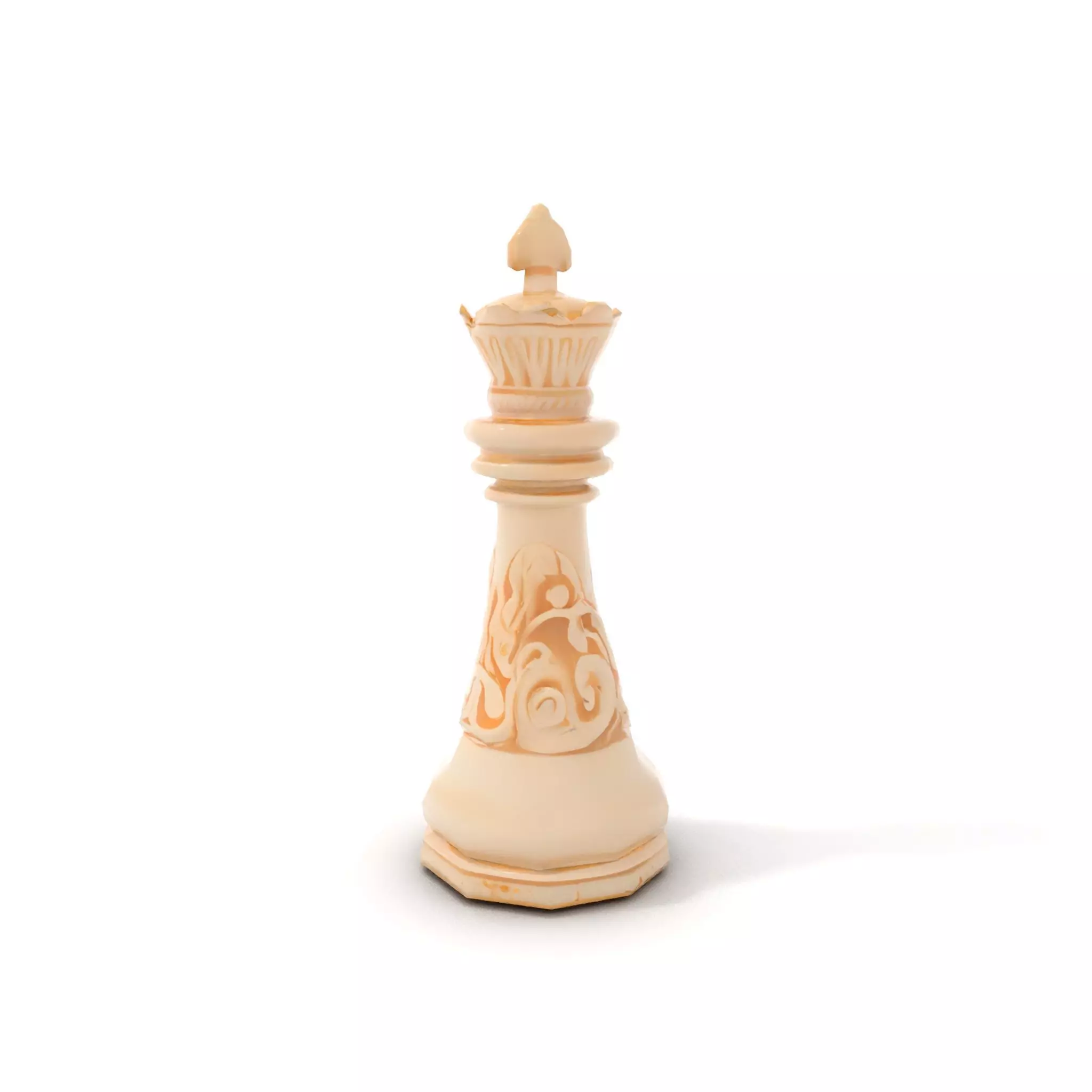 Ivory Chess King model pack Low-poly 3D model_24