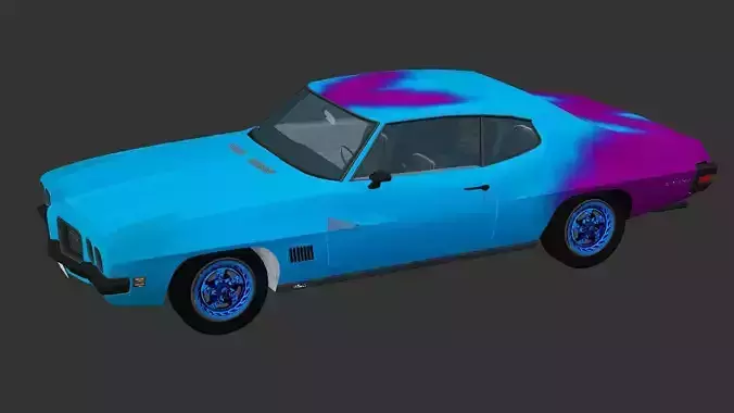Pontiac LeMans 1971 3D Model