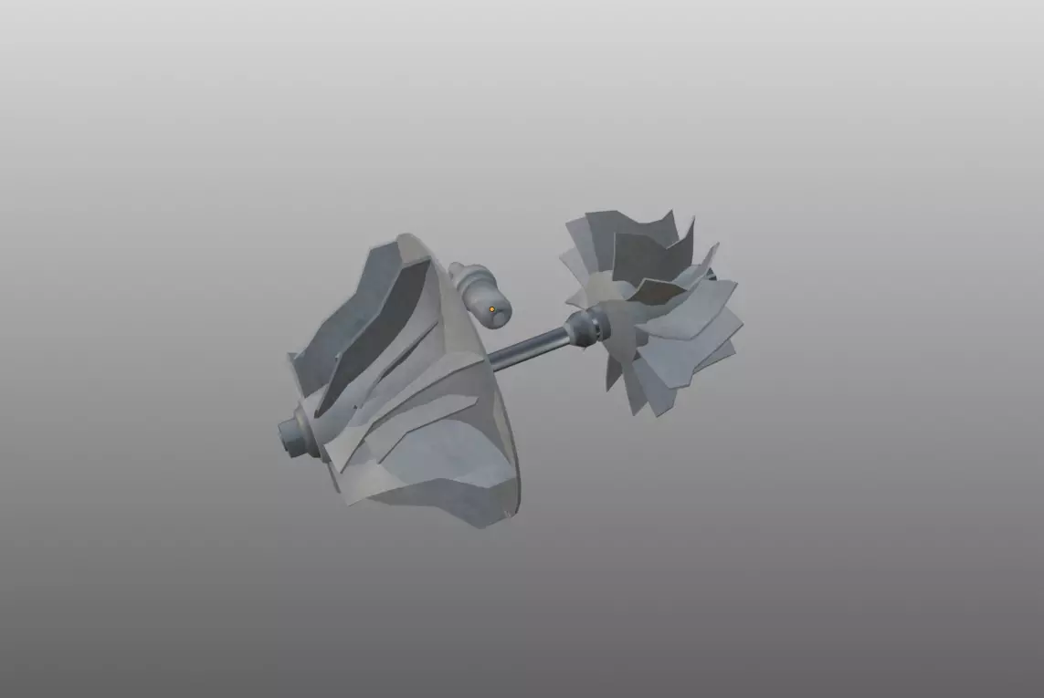 3D model of Honda I4 engine 3D model_18