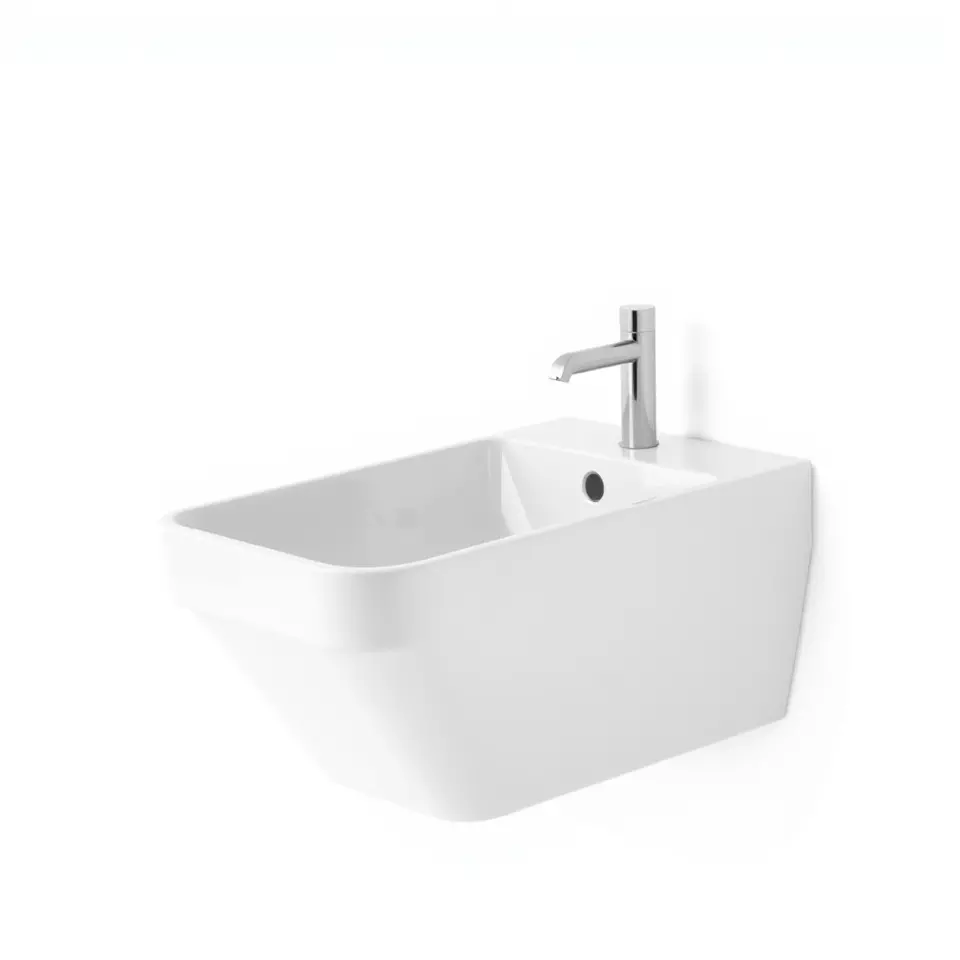 Elegant White Sink model pack Low-poly 3D model_2