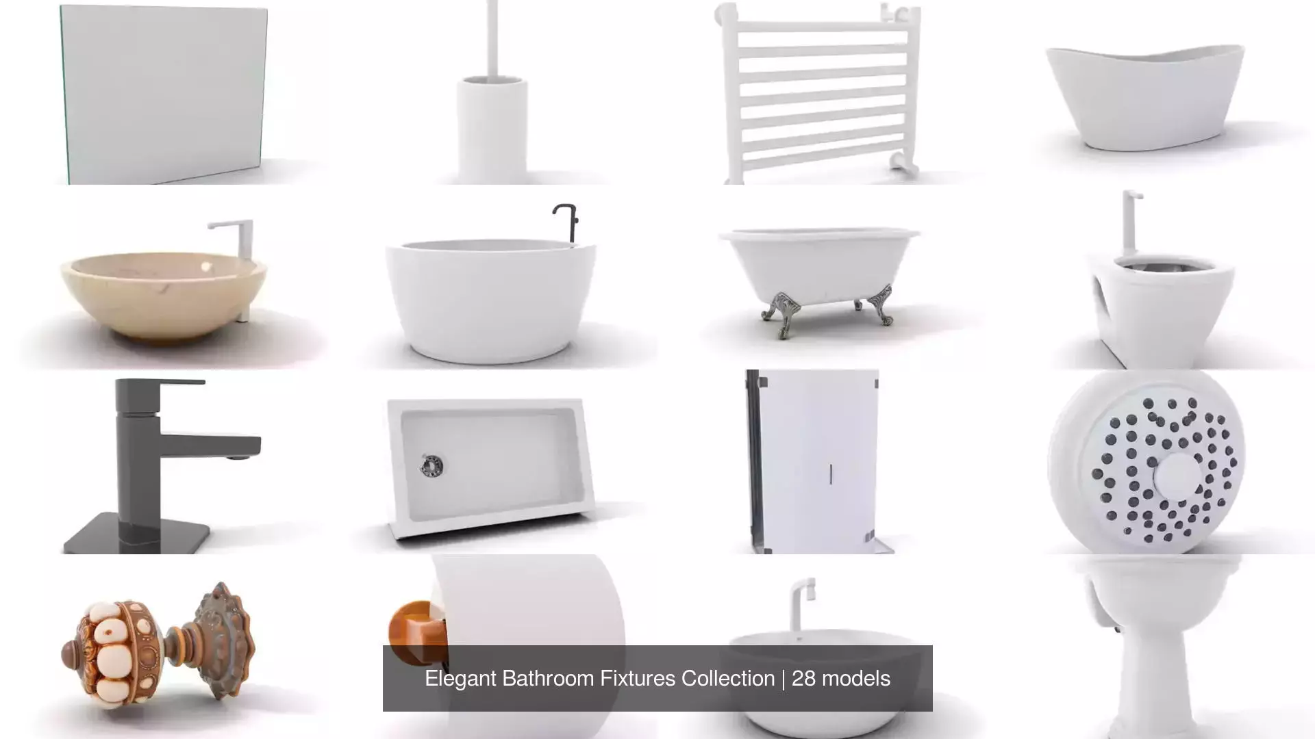Elegant Bathroom Fixtures Collection _0