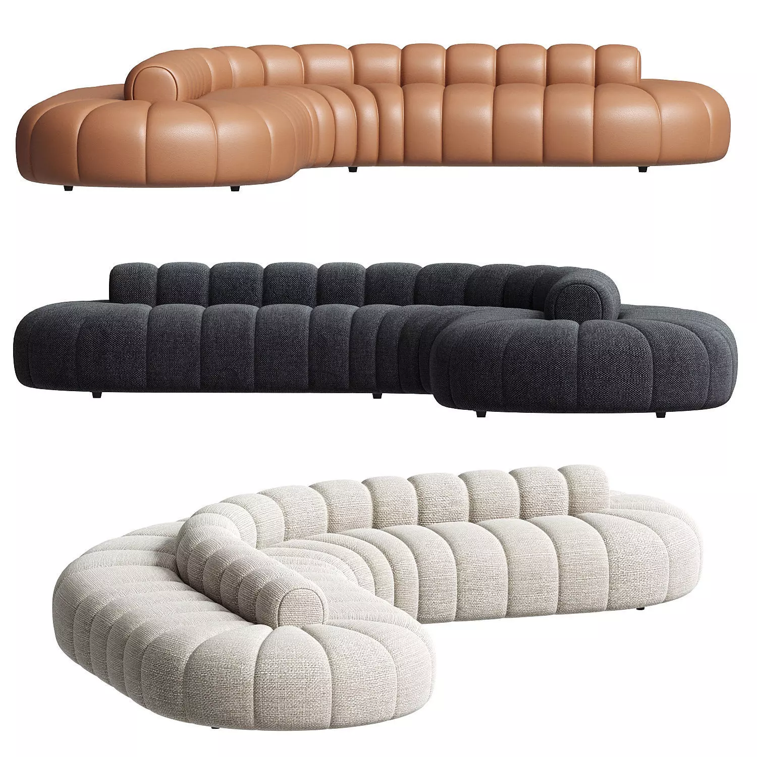 Alison Silhouette Sofa Eitchholtz 3D model_2