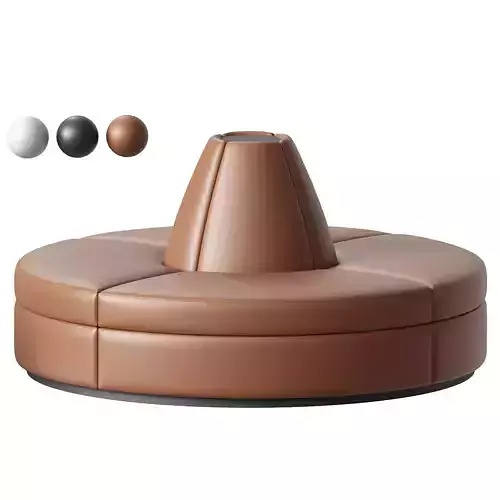 BB OTH M ROU 0010 Circular Conversation Sofa