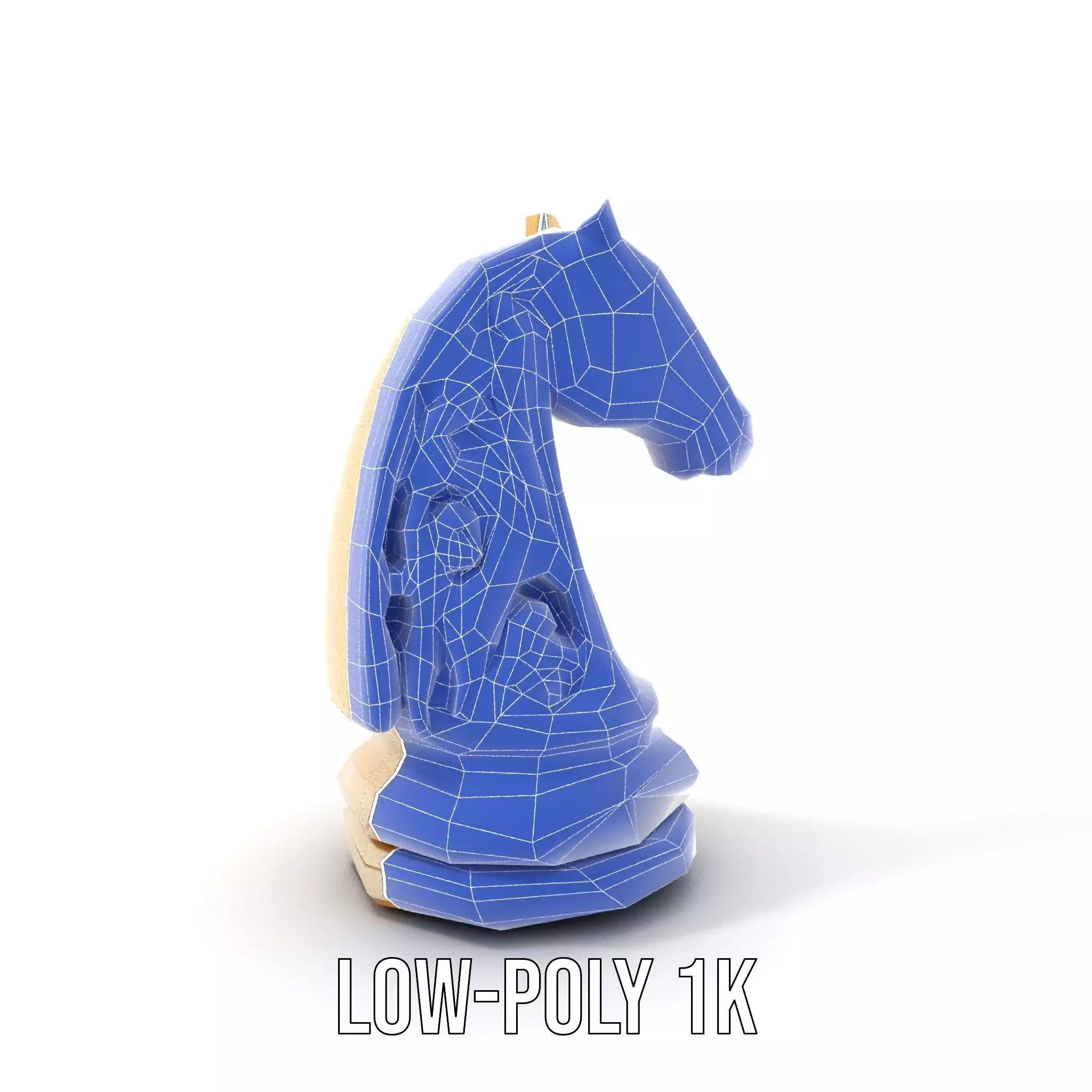 Elegant Ivory Knight model pack Low-poly 3D model_9