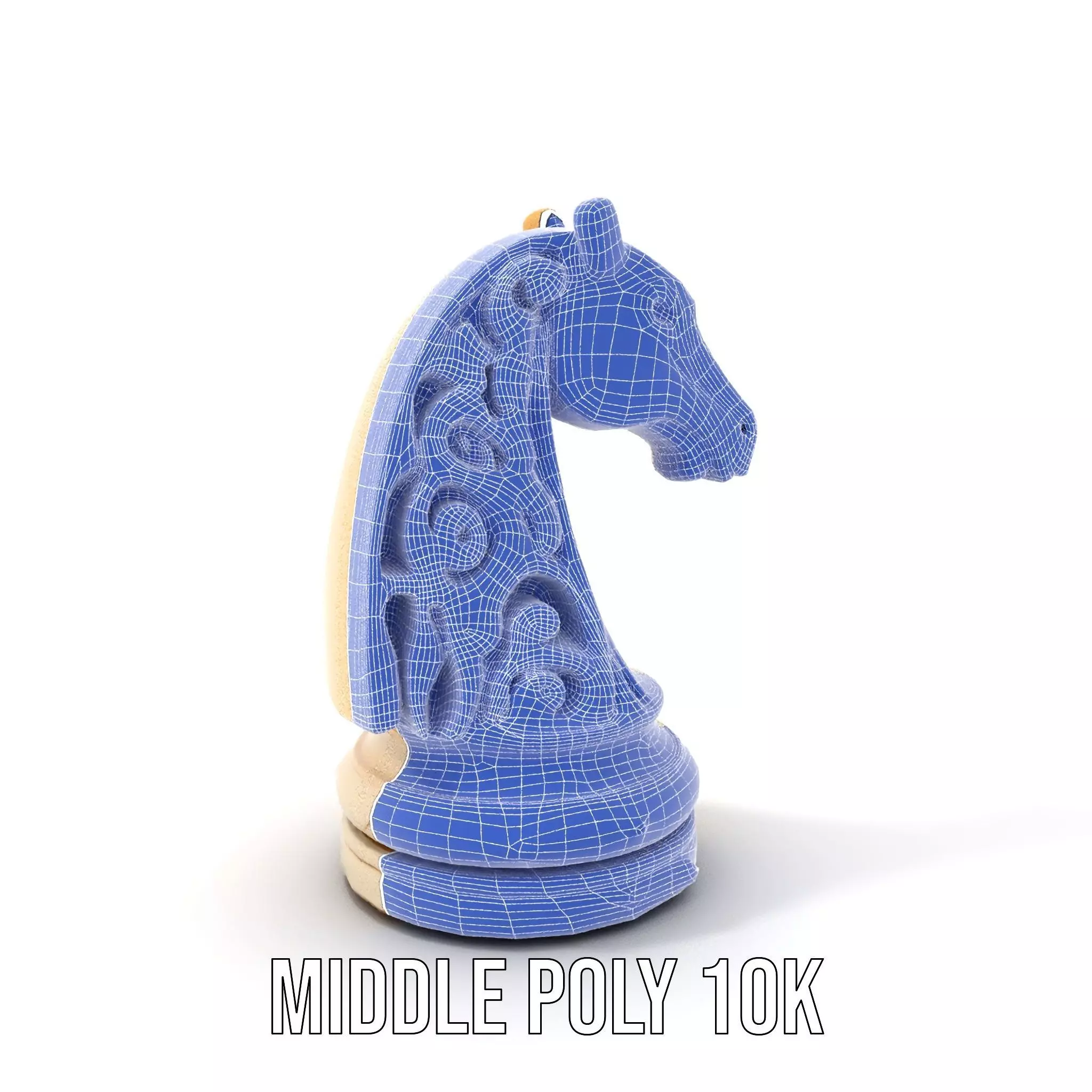 Elegant Ivory Knight model pack Low-poly 3D model_21