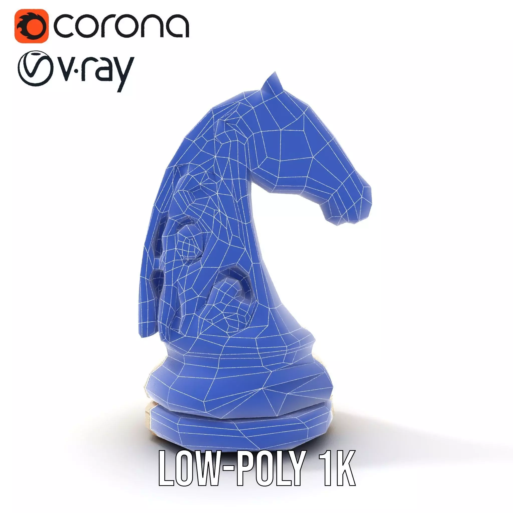 Elegant Ivory Knight model pack Low-poly 3D model_17