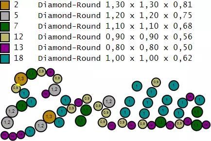 Emilia name ring 3D print model_9