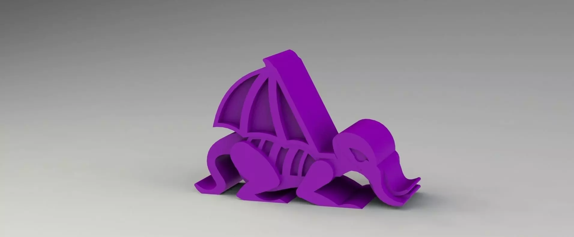 Cthulhu phone holder 3D print model