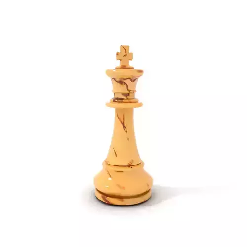 Marble Chess King model pack