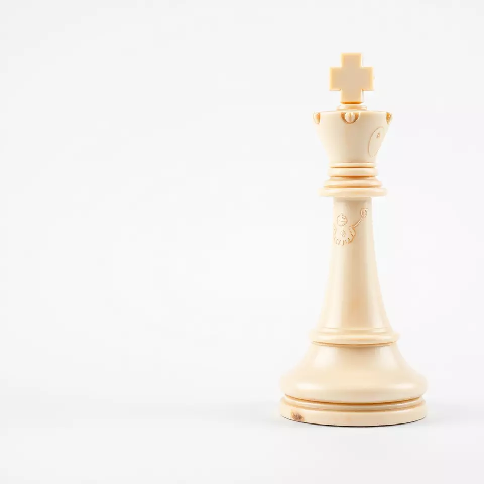 Ivory Chess King model pack Low-poly 3D model_2