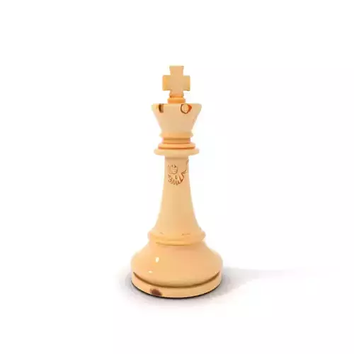 Ivory Chess King model pack