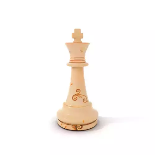 Ivory Chess King model pack