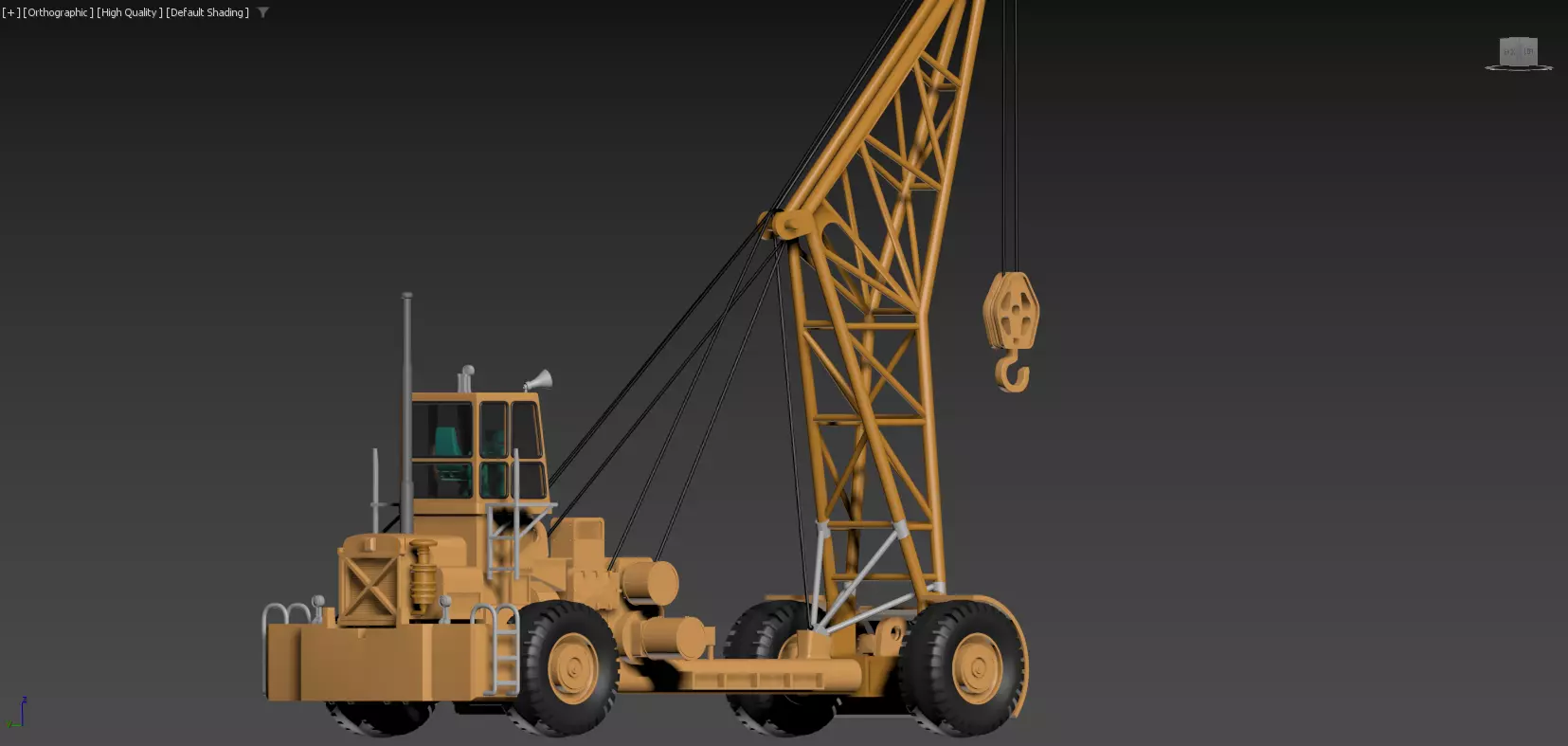 US Aircraft Recovery Carrier Crane NS1960  1 35 Scale 3D print model_15