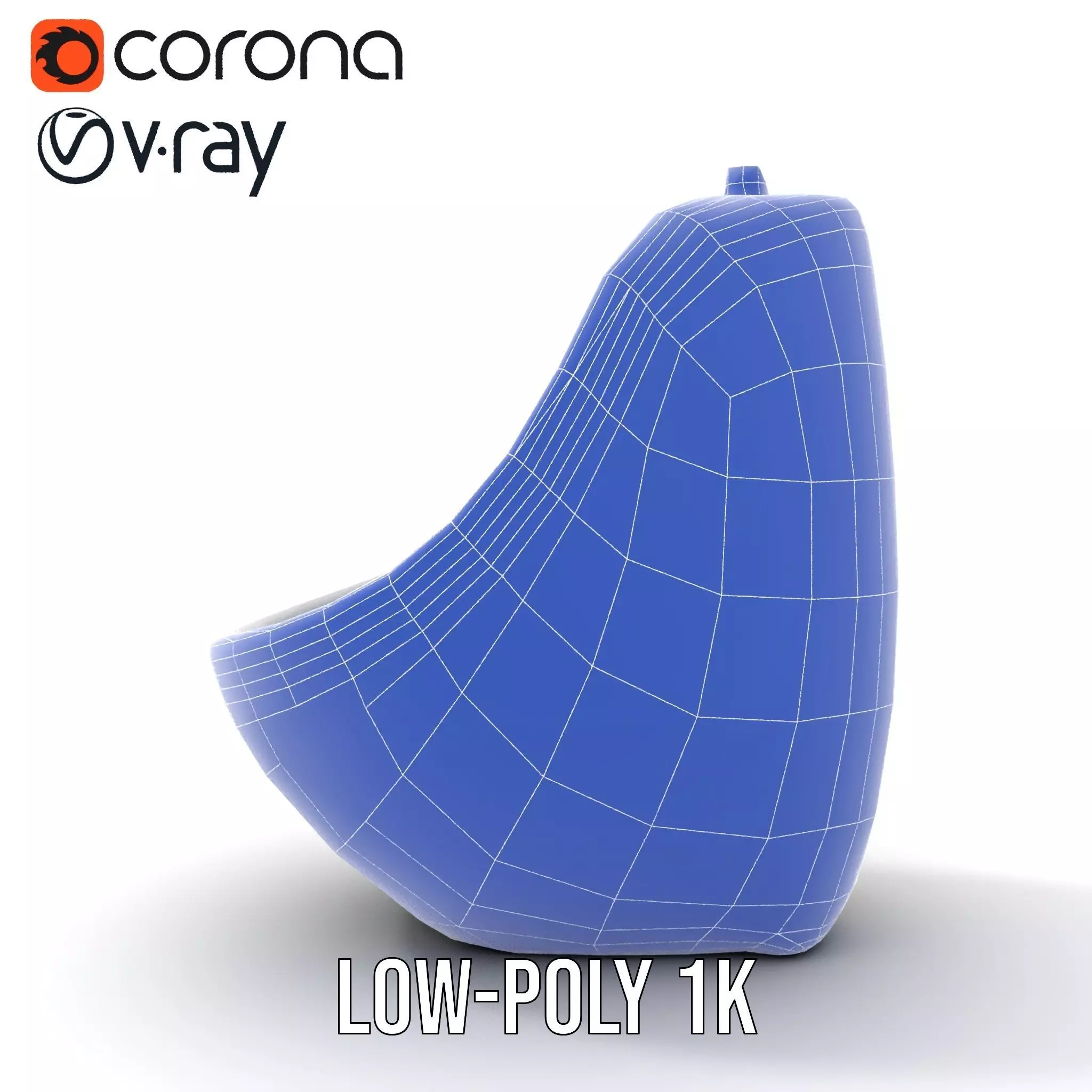 Modern White Urinal model pack Low-poly 3D model_27