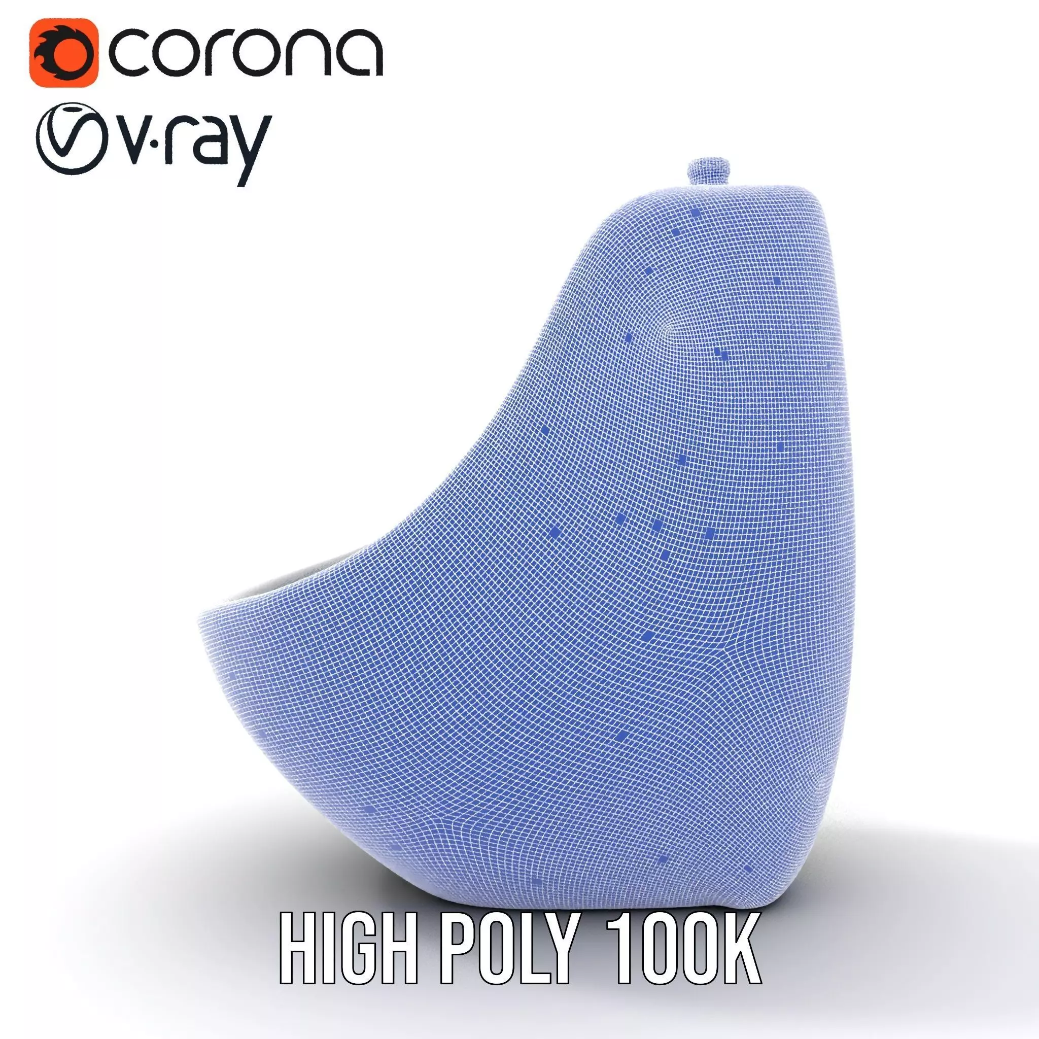 Modern White Urinal model pack Low-poly 3D model_32