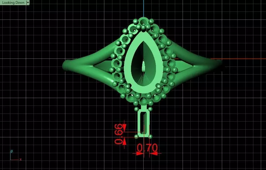 Full-set Jewelry model - Azure Symphony for Her 3D print model_21