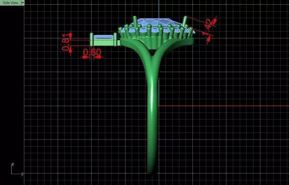 Full-set Jewelry model - Azure Symphony for Her 3D print model_19