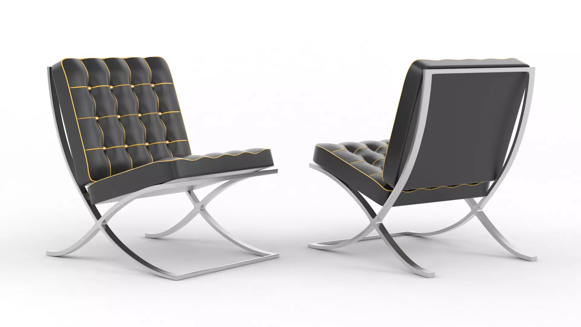 Barcelona Chair Free 3D model