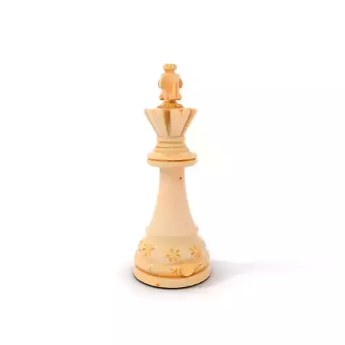 Ivory Chess King model pack