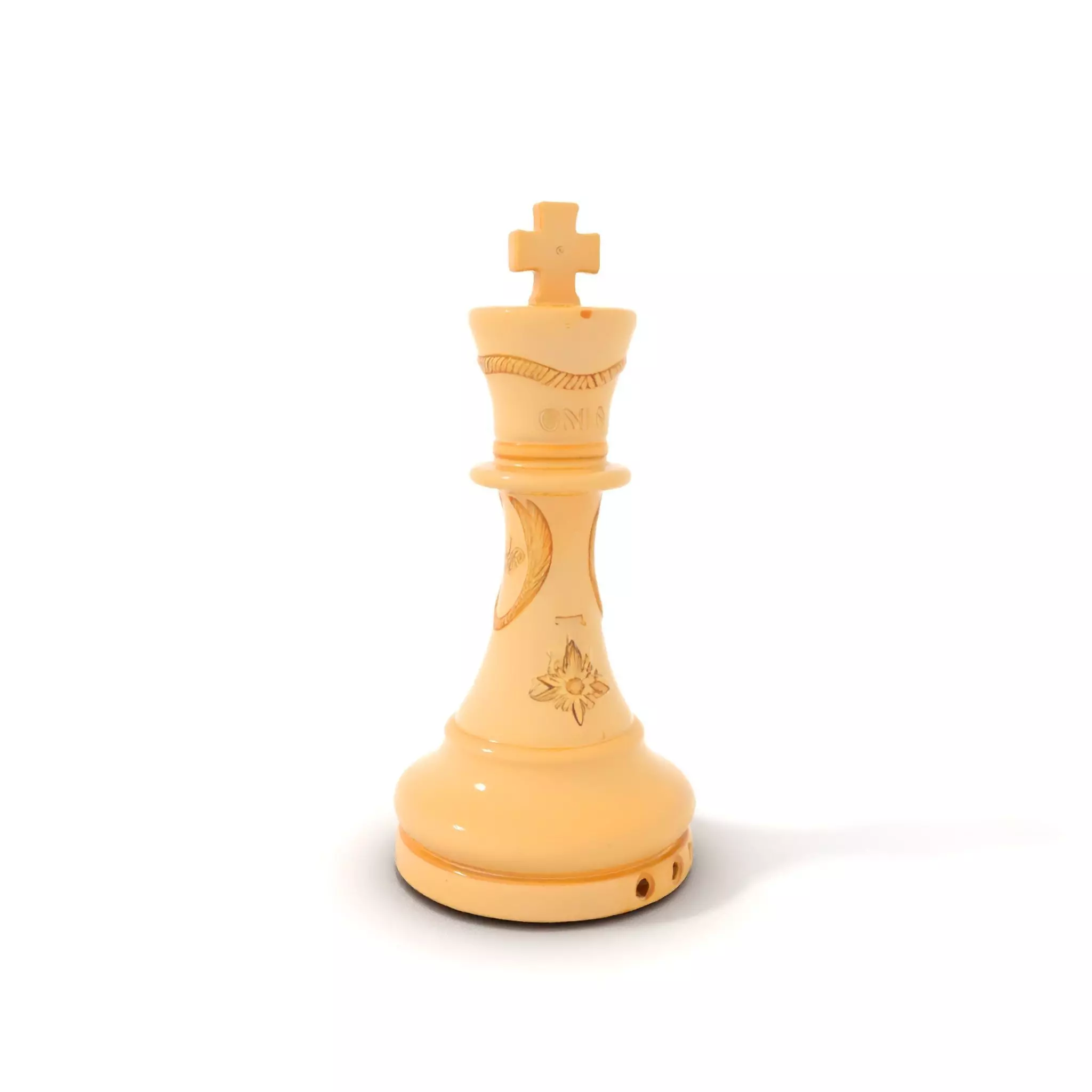 Ivory Chess King model pack Low-poly 3D model_0