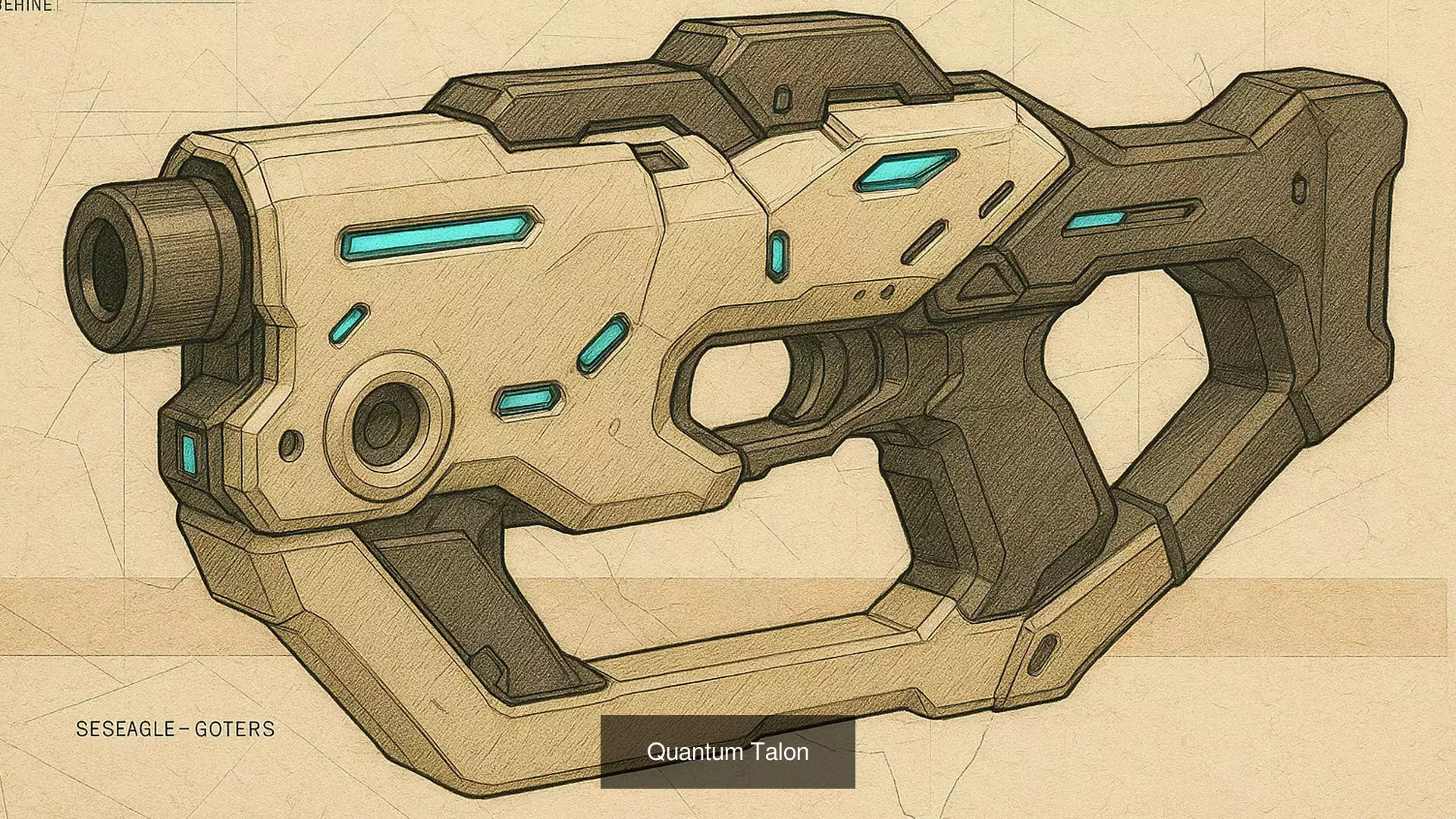 futuristic weapons 3D Model Collection_12