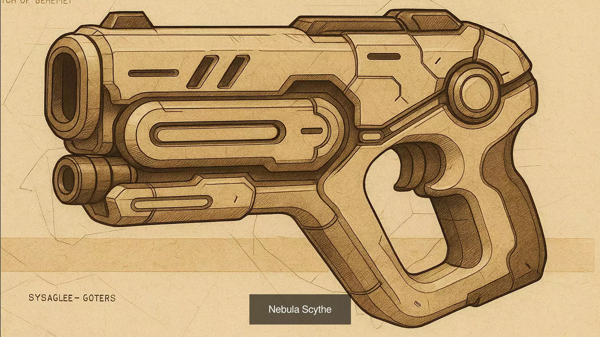 futuristic weapons 3D Model Collection_7