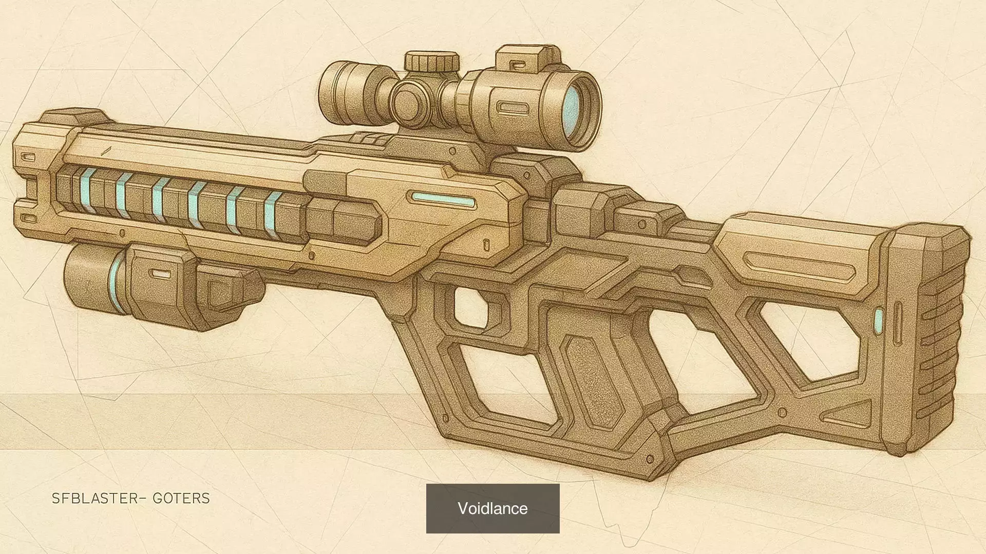 futuristic weapons 3D Model Collection_18