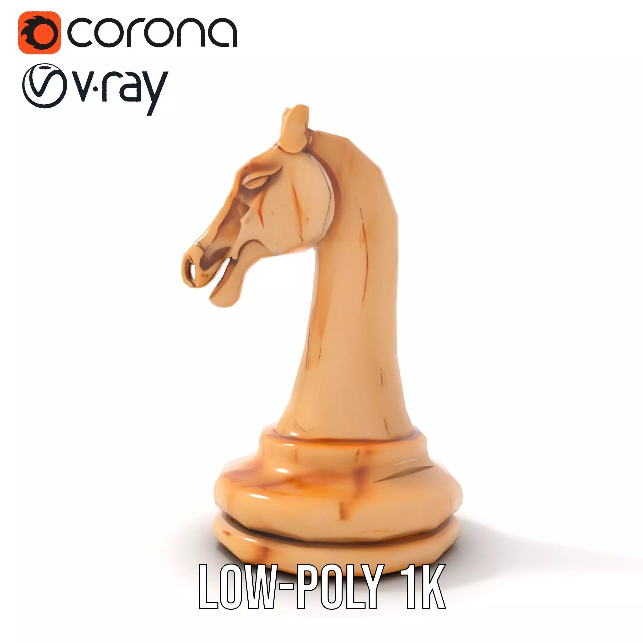 Elegant Ivory Knight model pack Low-poly 3D model_25