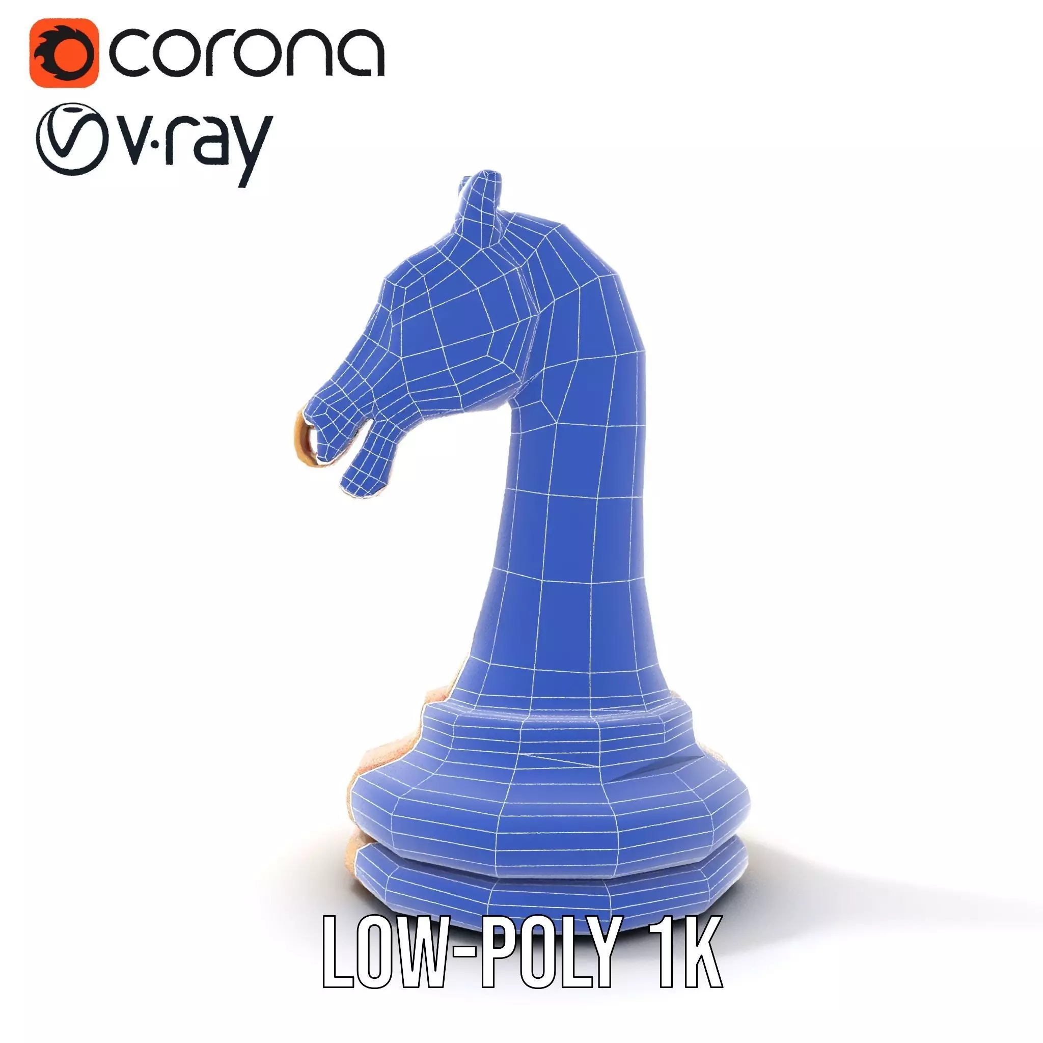 Elegant Ivory Knight model pack Low-poly 3D model_31