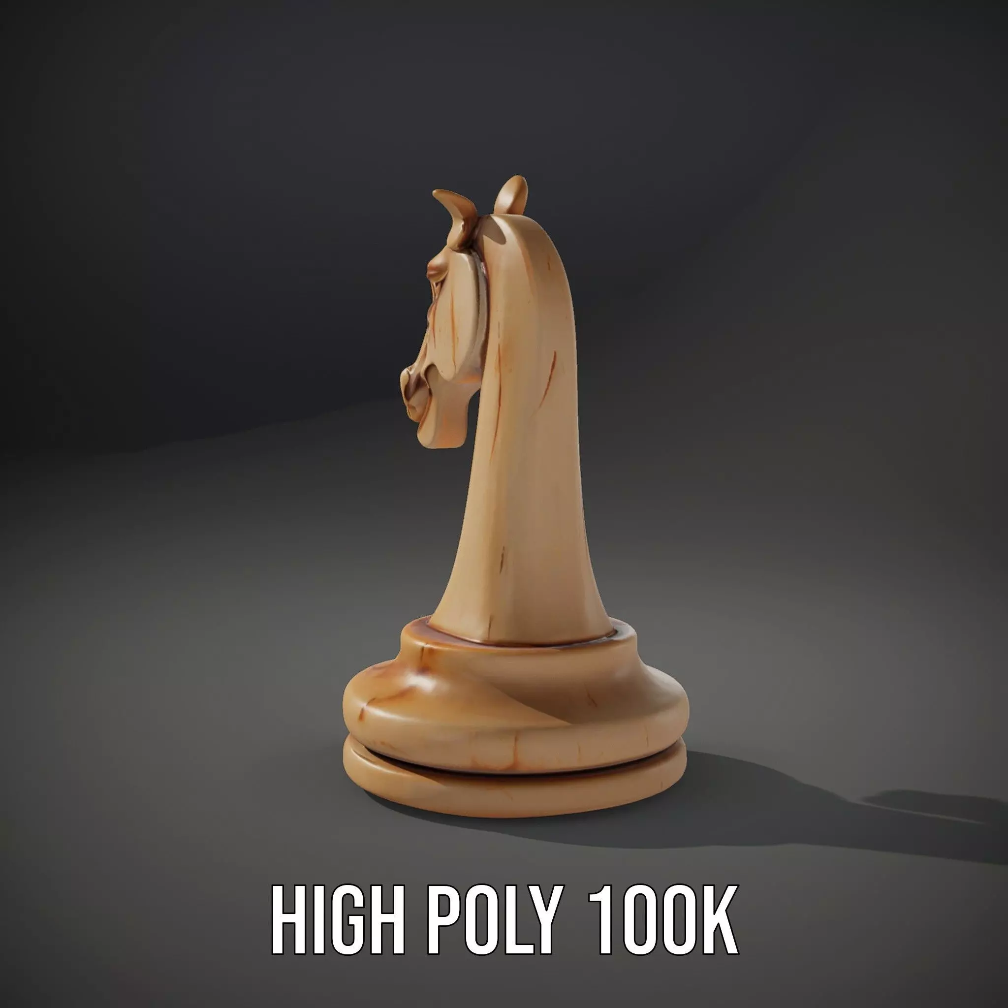 Elegant Ivory Knight model pack Low-poly 3D model_10