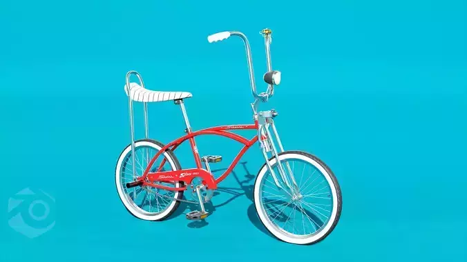 Retro Bicycle 3D Model Inspired by the Classic Schwinn Sting-Ray