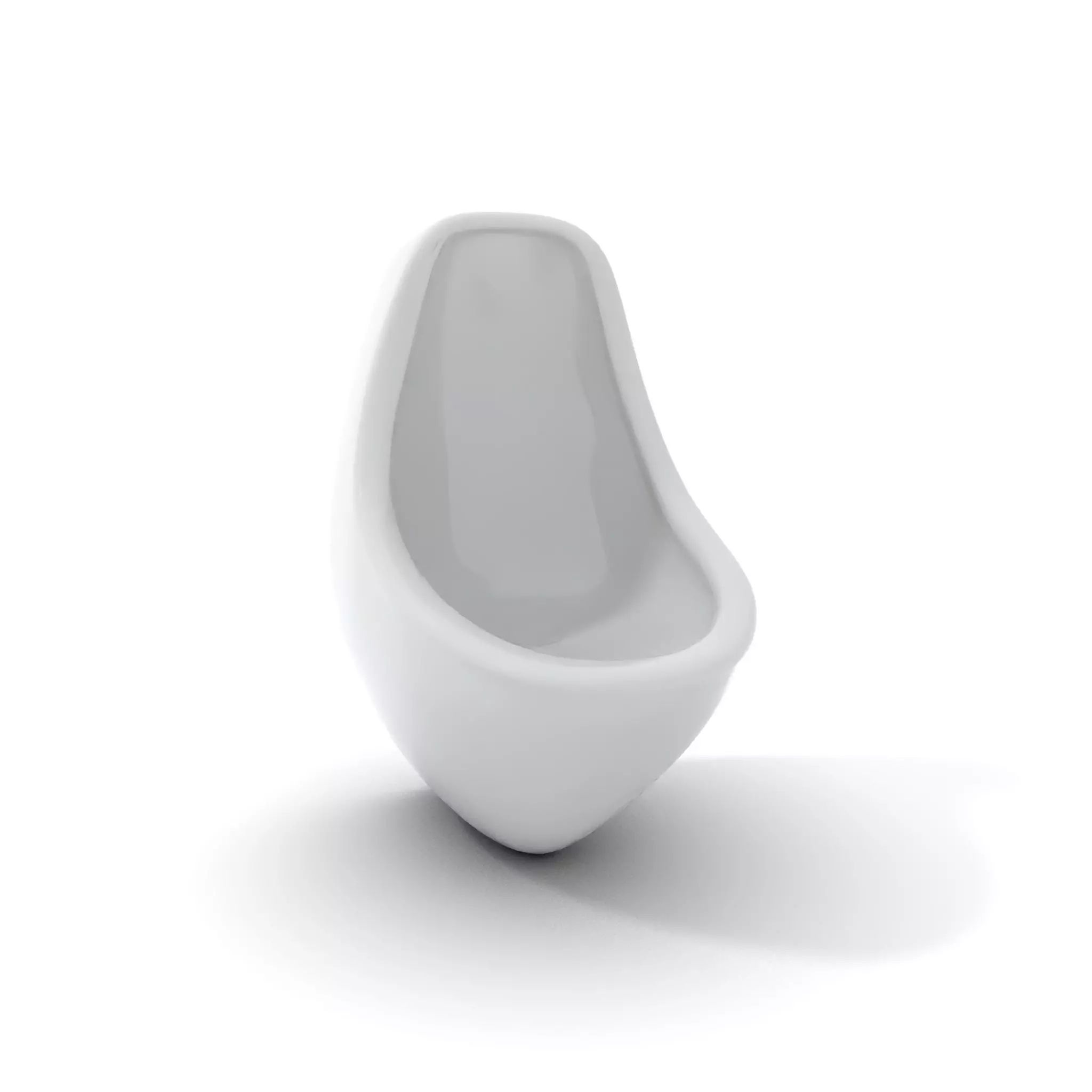 Sleek White Urinal model pack Low-poly 3D model_13
